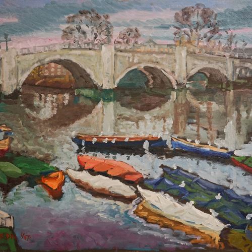 Richmond Bridge - Winter Colour