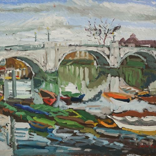 Skiffs - Richmond Bridge