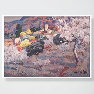Josep Mas Pou - Almond Blossom - Fr...