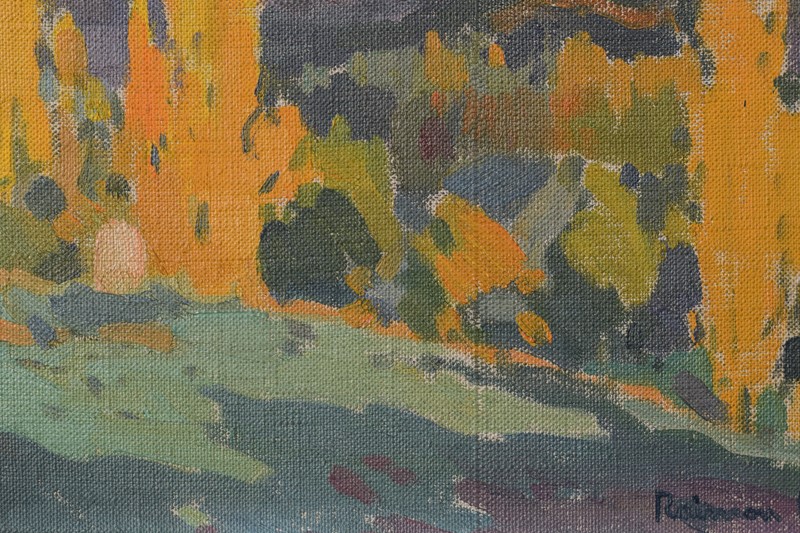 Raimon Roca Ricart - "Martinet, La Cerdanya"-modern-decorative-1234-autumn-trees-painting-ramon-roca-6-main-637775948518926388.jpg