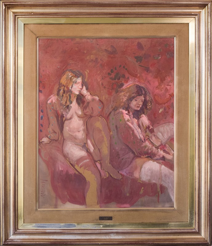 Antoni Munill - Two Evocative Female Figures-modern-decorative-1268-two-girls-red-painting-2-main-637825101360290816.jpg