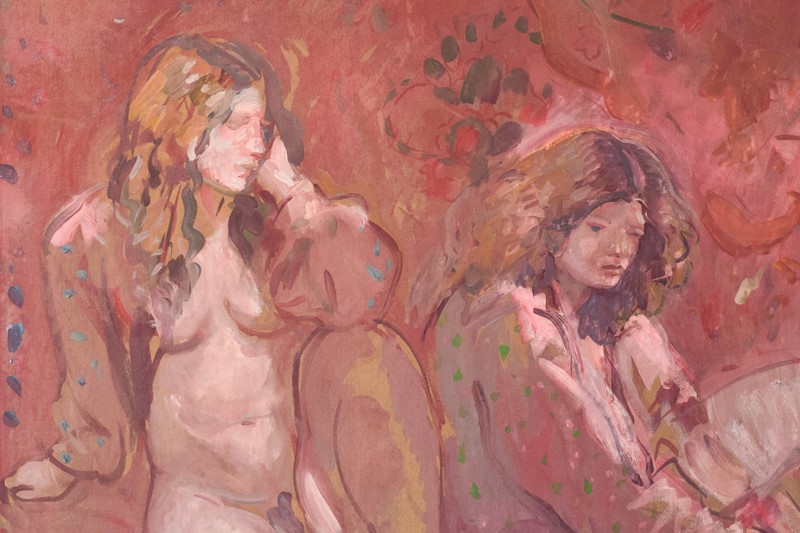 Antoni Munill - Two Evocative Female Figures-modern-decorative-1268-two-girls-red-painting-3-main-637825101435847073.jpg