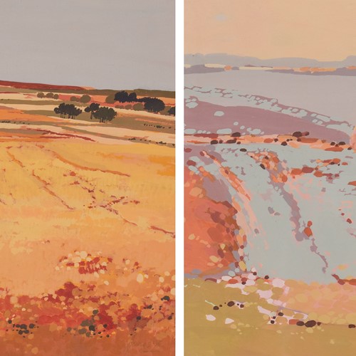 Pair Of Summer Landscapes