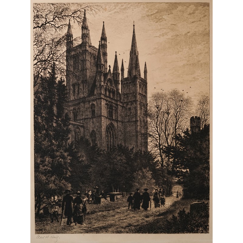 Alex H Haig - Walk to Church-modern-decorative-1430-church-etching-1-square-main-638041910480885015.jpg