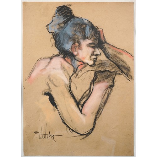 German Expressionist- Follower - Sketch Of A Lady