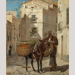 The Orange Seller, Calle Conteros, ...