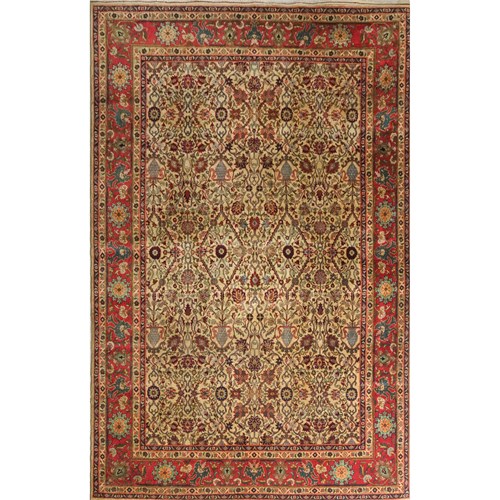 Large Arts And Crafts Liberty Style Influence Hand Woven Rug