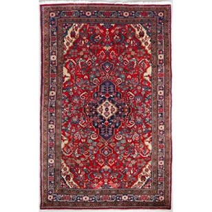 Persian Sarugh Rug - Vintage - Hand...