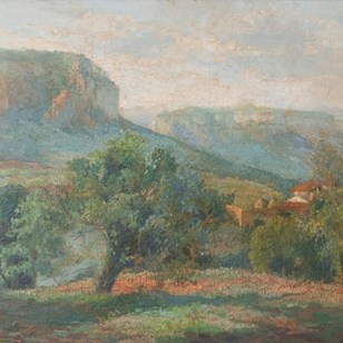 Impressionist Landscape - Catalan P...
