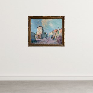 Caserras Village Street Scene – Imp...