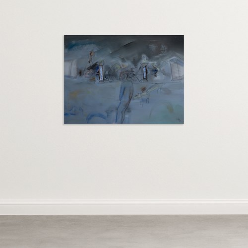Abstract Figuration Scene By Jordi Samsó