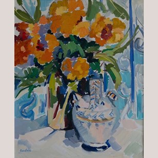 Still Life With Orange Blossoms – O...