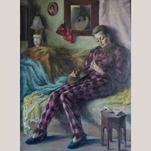 Harlequin Figure With Guitar – Foll...