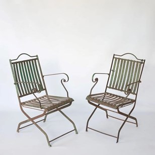 Pair Antique French Or Spanish Wrou...