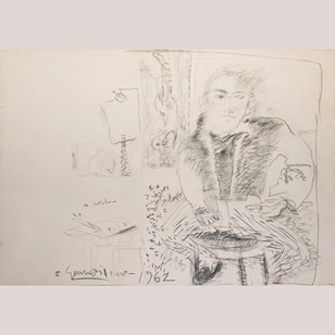 Portrait Study – Unidentified Artis...