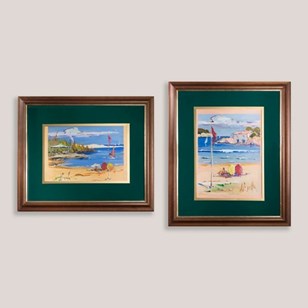 Costa Brava Beach Scenes By Joan Sa...