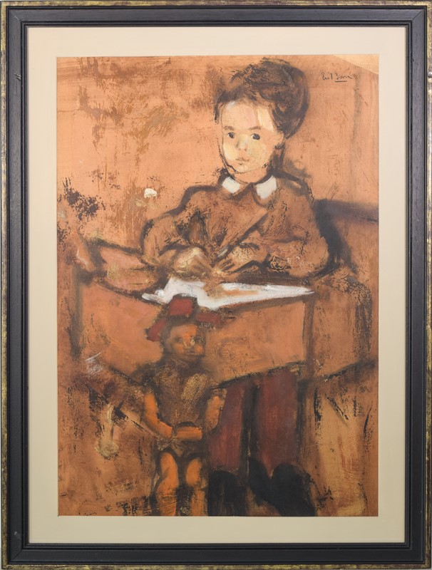 Girl And Puppet Sitting At A Desk-modern-decorative-2-main-with-frame-main-637441394491836201.jpg