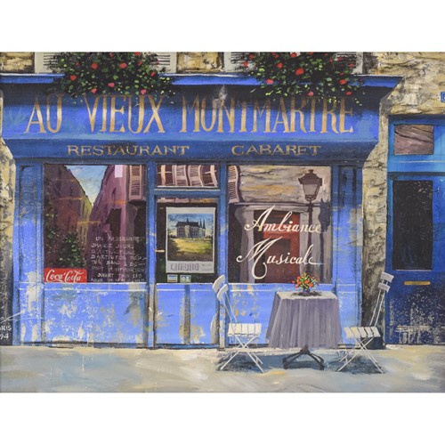 Paris Cafe 'Au Vieux Montmartre'