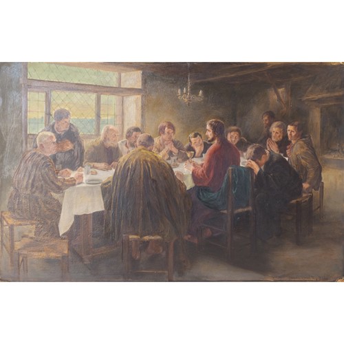 Last Supper - Oil On Panel