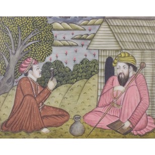 Framed Islamic Painting