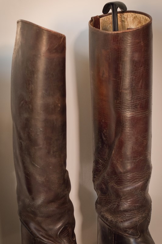 Antique Leather Riding Boots - Two pairs-modern-decorative-807-two-pair-of-boots-5-main-638022032920222326.jpg