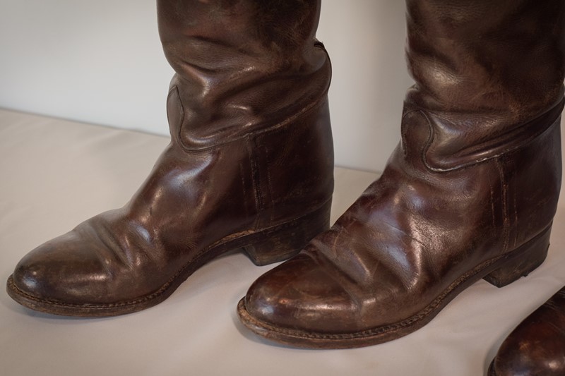Antique Leather Riding Boots - Two pairs-modern-decorative-807-two-pair-of-boots-6-main-638022032933659148.jpg