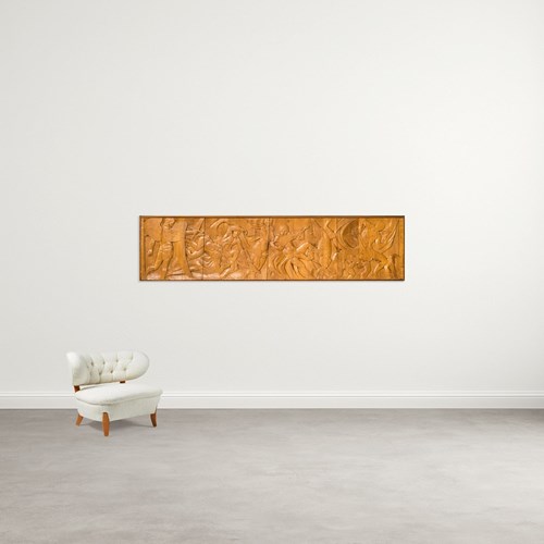Josep Mundet & Joan Palet- Monumental Carved Panel