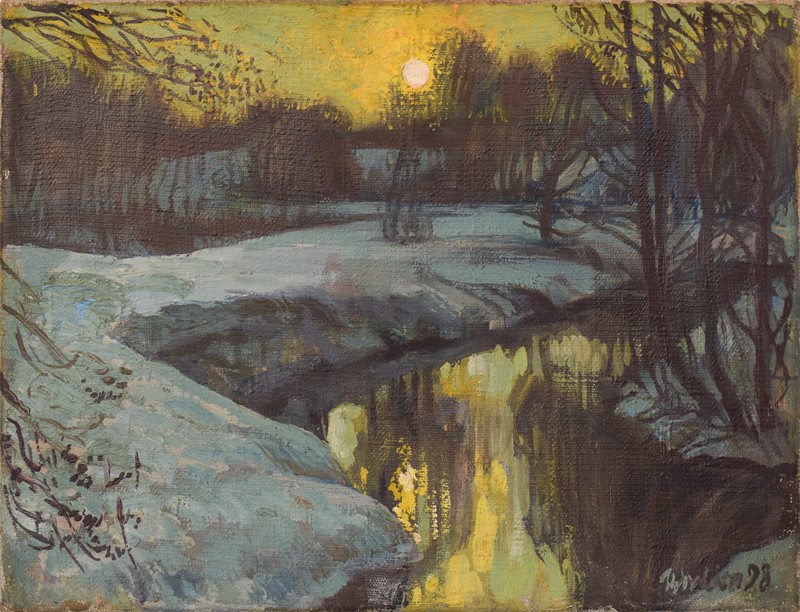 Post impressionist Sunrise Snowscape-modern-decorative-867-oil-sunset-landscape-restored--1-main-637837193476111406.jpg