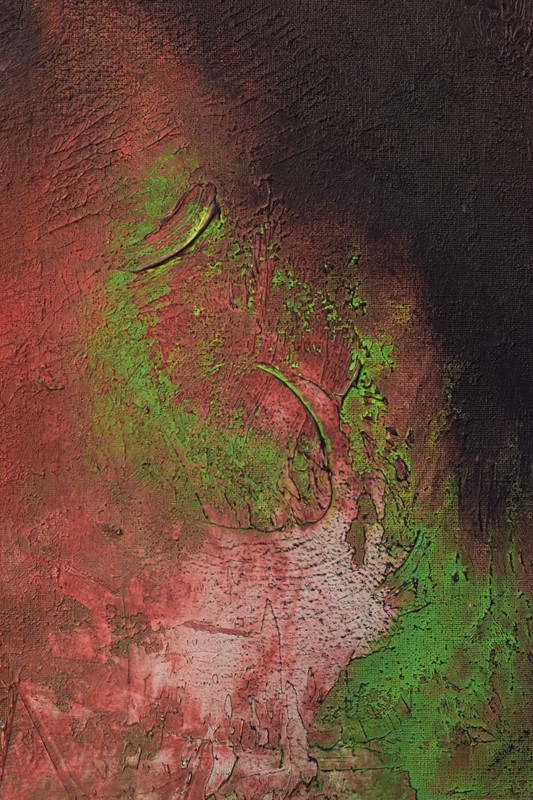 Abstract Painting, Signed and Inscribed on Reverse-modern-decorative-920-green-and-red-abstract-painting-5-main-637769017351279599.jpg