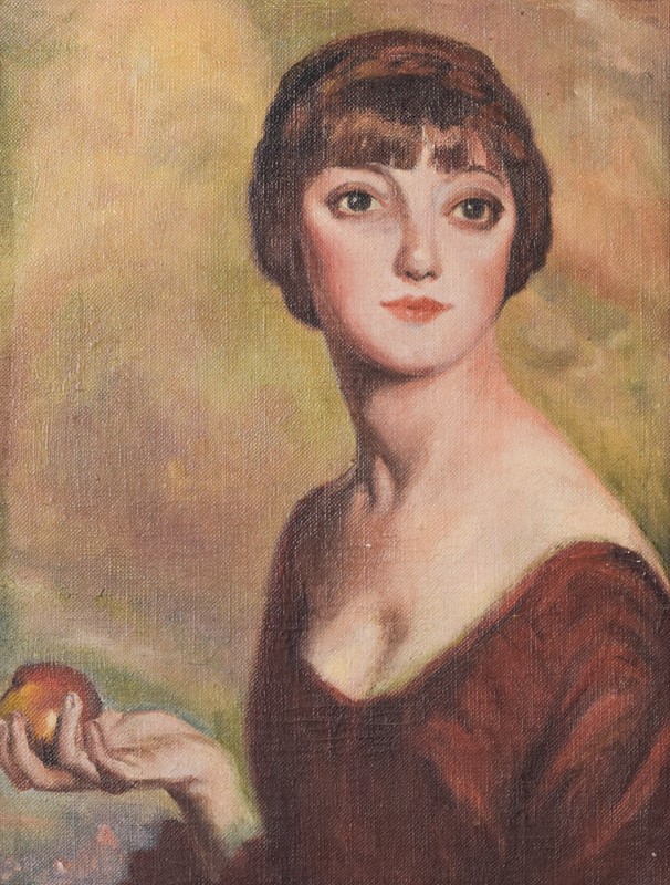 Oil Portrait of a Young Woman Holding an Apple-modern-decorative-956oilportraitgirl-1amain-main-637568483550421350.jpg