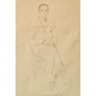 Drawing Study Of A Young Man