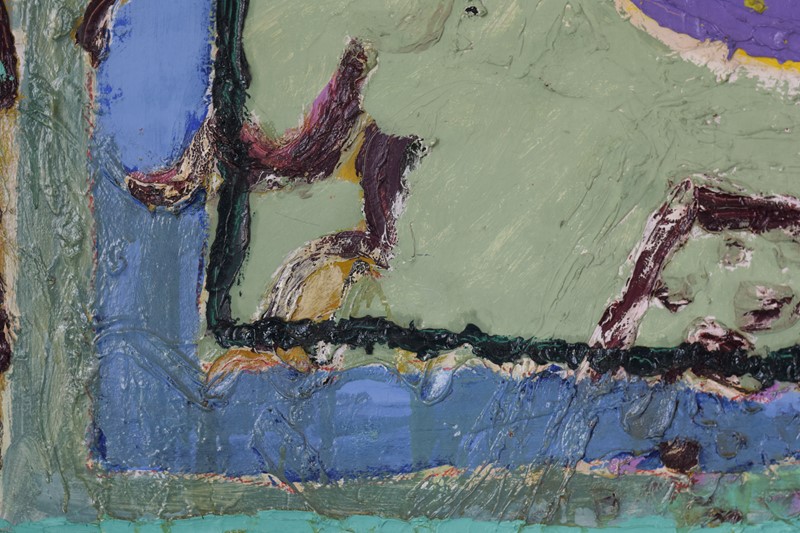 Follower of Gillian Ayres - Modernist Abstract-modern-decorative-close-up-2-main-637468197290729850.jpg