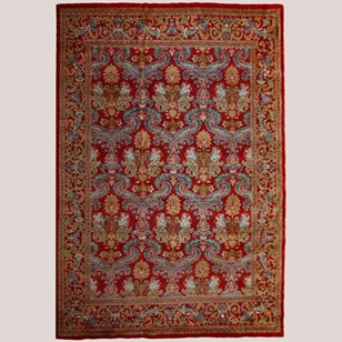 Floral Medallion Composition - Vint...