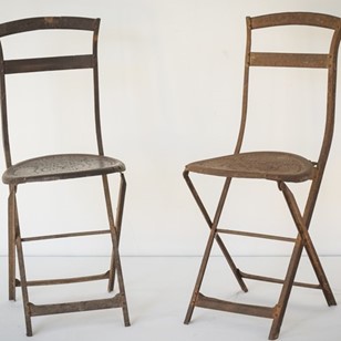 Elegant Pair Of Antique French Fold...