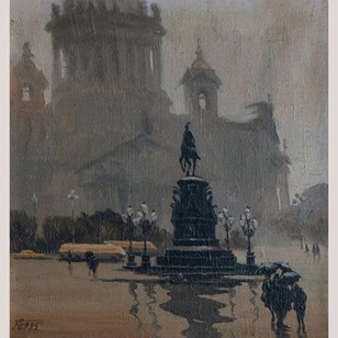 Equestrian Monument In The Mist – F...