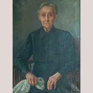 Portrait Of An Elderly Woman – Magn...