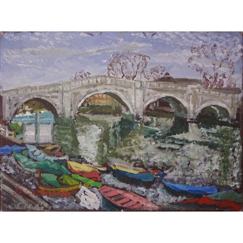 Richmond Bridge - Colour In Winter