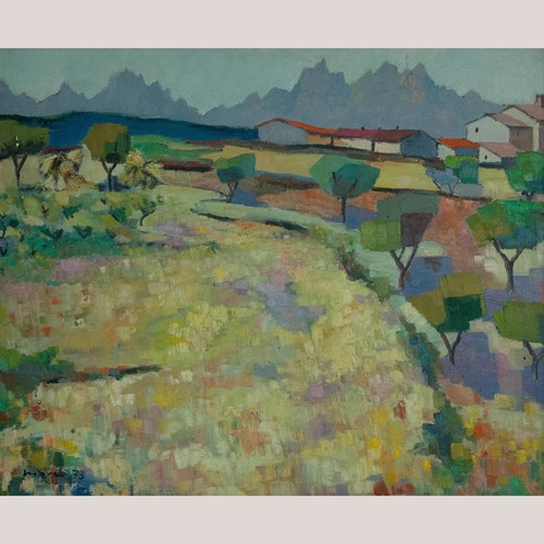 Sant Salvador De Guardiola Landscape - Antoni March Salas