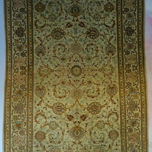 Antique Kashan Rug Old Colours 1920...