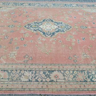 Antique Oushak Carpet 1910-20