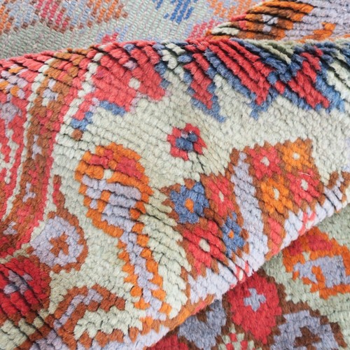 Antique Oushak Vagireh Carpet / UK Import Tax Paid