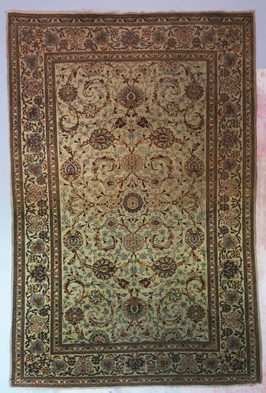 Antique Kashan Rug Old Colours 1920 / UK Tax Paid-modern-times-berlin-img-9853abcd-main-637562382946653288.jpg