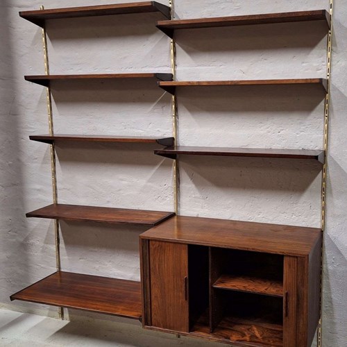 Kai Kristiansen Rosewood Modular Shelf System, Denmark 1960S