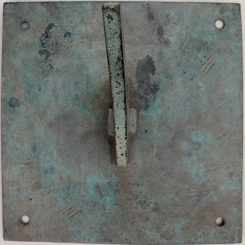 Georgian Bronze Sundial Plate 