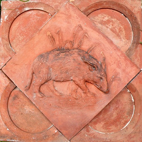 Red River Hog Architectural Panel