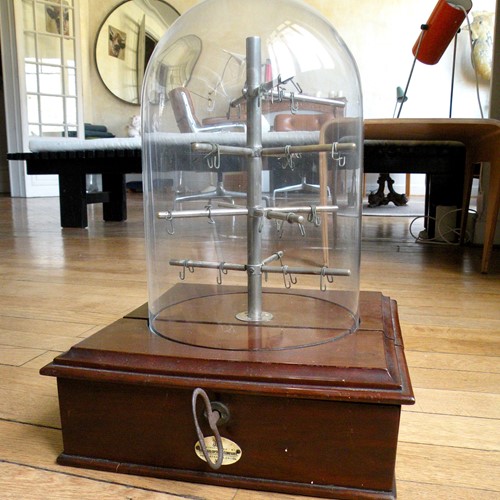 Revolving  19Thc Glasses Display Case 