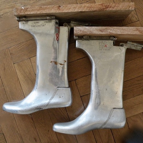 Solid Aluminium Boot Lasts 