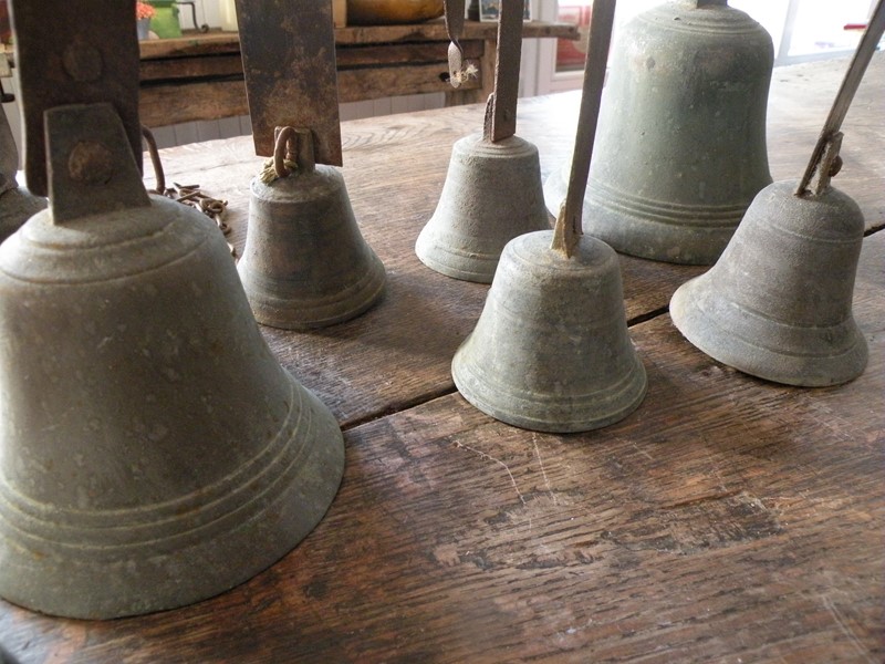 collection of 8 French door or servant bells -mountain-cow-dscn3228-main-637149666092462806.JPG