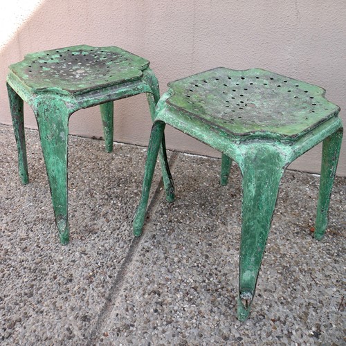 Pair Of Multipl's Stools By Joseph Mathieu 