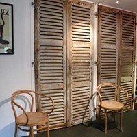 set of 4 large  French shutters